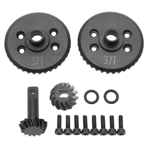 Für Traxxas Für Slash 4x4 Für Stampede Für Rustler Für Hoss Für HQ727 Stahl Differential Getriebe Ausgang Getriebe Set 13T 37T 6882 5379 Upgrade Teile RC Zubehör von GTVNPOA