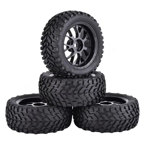 Für Wltoys 144001 Für Scx10 Für Traxxas Für TRX-4 Für Tamiya 1/14 1/16 1/10 75mm Off Road Für Buggy Reifen Rad 12mm Hex Hubs RC Für Racing Auto RC Zubehör von GTVNPOA