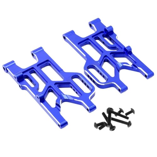 GTVNPOA Für Arrma Für Mojave 4S 4X4 Für BLX 1/8 Metall Hinten Suspension Arm Für Schaukel Arm RC Auto Upgrade Teile Ersatz Teile RC Zubehör(Blue) von GTVNPOA