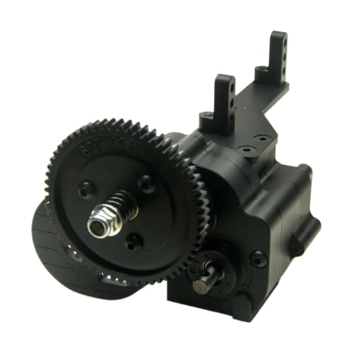 GTVNPOA Für Axial Für Wraith Für SCX10 1/10 Metall 2 Geschwindigkeit Getriebe Getriebe Motor Getriebe RC Crawler Auto Upgrade Teile RC Zubehör(Gearbox) von GTVNPOA