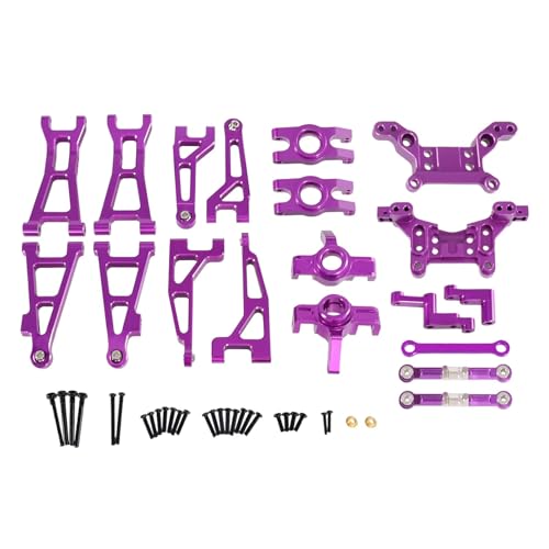 GTVNPOA Für HBX Für 16889 16889A 16890 SG1601 SG1602 1/16 Metall Upgrade Teile Für Fernbedienung Fahrzeuge Fragile Set Teile RC Zubehör(Purple) von GTVNPOA