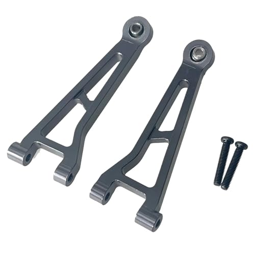 GTVNPOA Für Hyper Go 1/14 14209 14210 H14B Fernbedienung RC Auto Upgrade Metall Teile Änderung Vorne Oben Für Schaukel Arm Upgrade Teile RC Zubehör(Titanium) von GTVNPOA