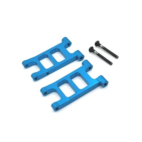 GTVNPOA Für MJX Für 14301 14302 1/14 RC Auto Teile Unteren Für Schaukel Arm Nach Metall Upgrade RC Auto Upgrade Teile Zubehör Ersatz RC Zubehör(Blue) von GTVNPOA