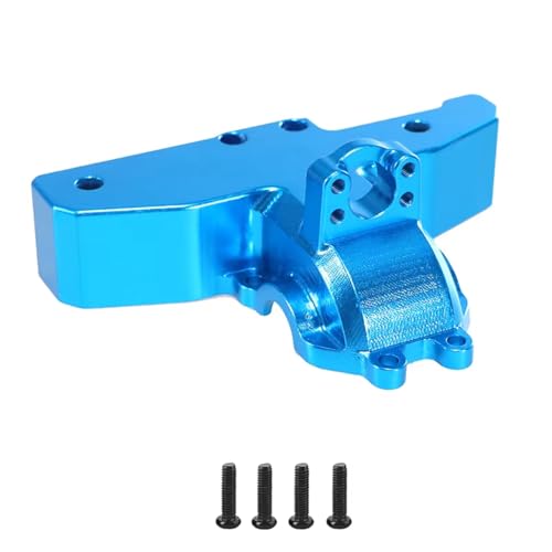 GTVNPOA Für MJX Für Hyper Go Für 14210 14209 H14BM 1/14 RC Auto Verbesserte Metall Hinten UpperGearbox Abdeckungen Teile Zubehör RC Zubehör(Blue) von GTVNPOA