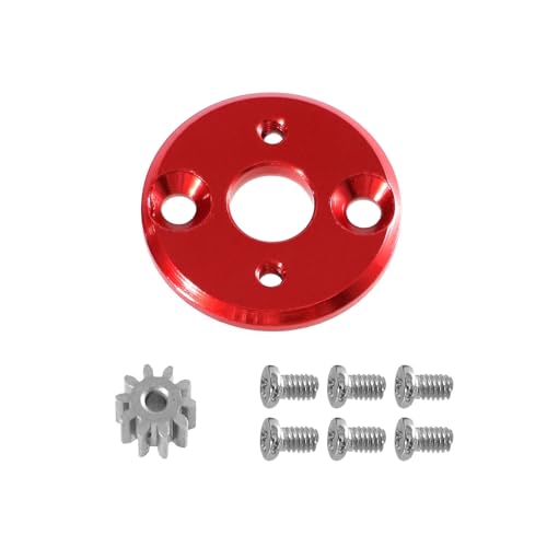 GTVNPOA Für MN78 Für MN82 Für Cherokee LC79 1/12 Fernbedienung Auto 370 Metall Motor Motor Getriebe Motor Für Sitz Upgrade Änderung Zubehör RC Zubehör(Red) von GTVNPOA