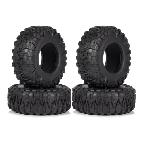 GTVNPOA Für TRX4 Für SCX10 II Für Capra Für Wraith Für 86190 AXX4 YK4083 D90 CC02 1/10 4/Set 2,2 Zoll Rad Reifen Gummi Reifen 120 * 45mm RC Zubehör von GTVNPOA