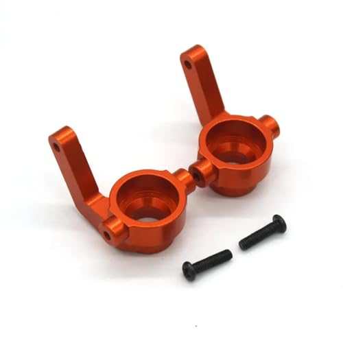 GTVNPOA Für ZD Für Racing DBX-10 1/10 Fernbedienung Für Wüste Off-Road Fahrzeug Lenkung Tasse Metall Upgrade Reparatur Teile RC Zubehör(Orange) von GTVNPOA