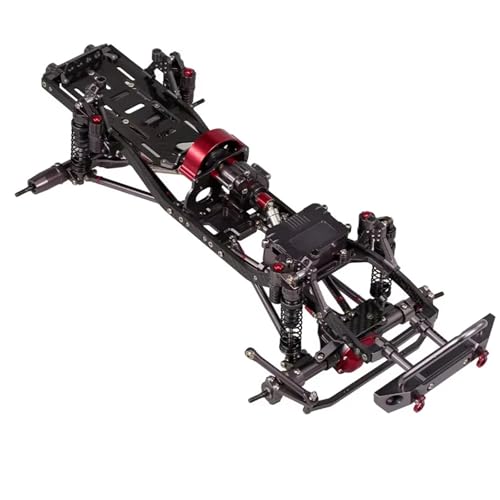 GTVNPOA RC Zubehör Für AXIAL Für SCX10 Für 1/10 RC Crawler Für Klettern Auto DIY Rahmen Kit CNC Aluminium von GTVNPOA