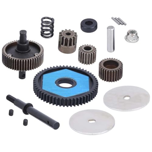 GTVNPOA RC Zubehör Für Axial Für SCX10 Für SCX10 II 90046 90047 RC Auto Allgemeine Übertragung Getriebe Mit Motor Getriebe Set DIY Übertragung Spielzeug Auto von GTVNPOA