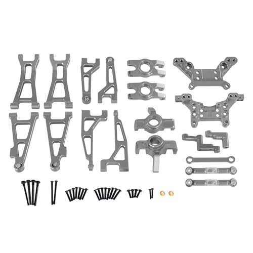 GTVNPOA RC Zubehör Für HBX 16889 16889A 16890 SG1601 SG1602 1/16 RC Metall Upgrade DIY Teile Für Fernbedienung Fahrzeuge Set Geändert Zubehör(Titanium) von GTVNPOA