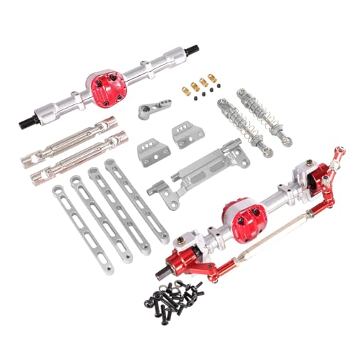 GTVNPOA RC Zubehör Für MN 1/12 Für MN82 LC79 Für MN78 Metall Vorne Und Hinten Montage Kit RC Auto Upgrade Teile Geändert Zubehör Ersatz DIY Teile(SilverandSilver) von GTVNPOA