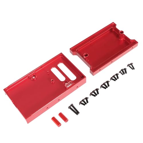 GTVNPOA RC Zubehör Für MN 1/12 Für MN98 Für MN99s Metall Für Platine Befestigung Für Sitz Hinten Heckklappe Fernbedienung Auto Modifikation Upgrade Teile Zubehör(Red) von GTVNPOA