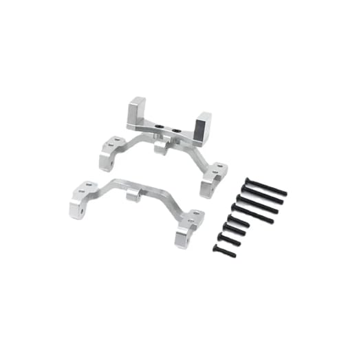 GTVNPOA RC Zubehör Für MN D90 D91 MN40 MN45 MN96 MN99 Für MN99S 1/12 Metall Zugstange Halterung Für Sitz Servo Halterung RC Auto Upgrades Teile Zubehör(Silver) von GTVNPOA