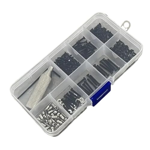 GTVNPOA RC Zubehör Für WLtoys 284161 284131 284010 K969 K989 K979 K999 P929 P939 Metall Schrauben Verschluss Kit Reparatur Werkzeuge 1/28 RC Auto Ersatzteile Upgrade Zubehör von GTVNPOA