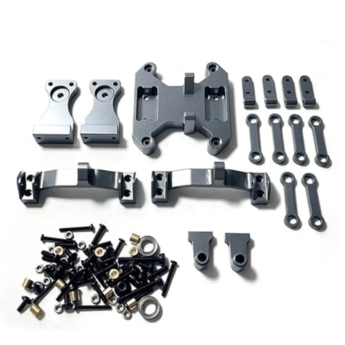 GTVNPOA RC Zubehör Für WPL B16 B36 1/16 Metall Balance Für Chassis Bord Wippe Kit RC Auto Upgrade Teile Geändert Zubehör Ersatz DIY Teile(Grey) von GTVNPOA