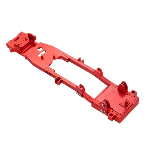 GTVNPOA RC Zubehör Für WPL D12 1/10 Metall Körper Für Chassis Rahmen Strahl RC Drift Auto DIY Upgrade Teile Geändert Zubehör Änderung Teil(Red) von GTVNPOA