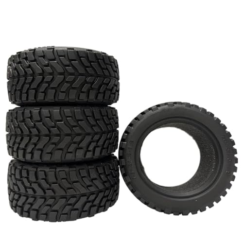 RC Zubehör Für Tamiya Für Wltoys 144001 1/14 1/16 1/10 Für Scx10 Für Traxxas Für TRX-4 RC Rennwagen Teile 1,9 Zoll 75mm Off Road Buggy Reifen Rad 12mm Sechskantnaben(75mm Tire) von GTVNPOA