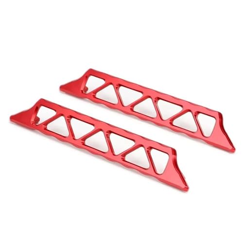 RC Zubehör Für Traxxas 1/5 Für XMaxx 6S 77076-4 8S 77086-4 2Pcs Metall #7723 Seite Trail Nerf Bars Dekoration Auto Zubehör RC Crawler Auto Teile(Red) von GTVNPOA