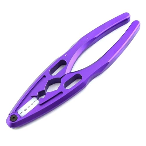 RC Zubehör Für Traxxas Für Axial Für XV01 1/8 1/10 94111 6 IN 1 Metall Stoßdämpfer Zange Stange Ball Clamp Multifunktions Werkzeug RC Crawler Auto Teile(Purple) von GTVNPOA