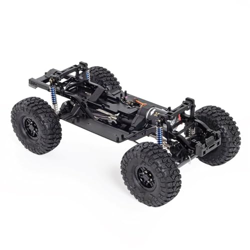 RC Zubehör Für Traxxas Für TRX4 D90 1/10 313mm Radstand Chassis Rahmen Set Mit 35T 550 Motor 2 Geschwindigkeit Übertragung RC Auto Rock Crawler Upgrade Teile(Chassis with Wheels) von GTVNPOA