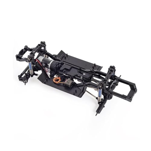 RC Zubehör Für Traxxas Für TRX4 D90 1/10 313mm Radstand Chassis Rahmen Set Mit 35T 550 Motor 2 Geschwindigkeit Übertragung RC Auto Rock Crawler Upgrade Teile(Without Wheels) von GTVNPOA