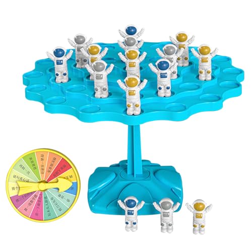 Balance Board Kinder, Balance Spiel Brettspiele, Frosch Balance Spiel, Astronaut Balance Brettspiel,Kinderspielzeug Geschenk Für Jungen Mädchen Geburtstag, Brettspiele Ab 3 4 5 6 Jahre (B) von GUAHKUN