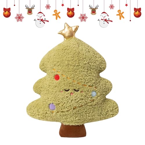 GUAHKUN Weihnachts Kuscheltier, Weihnachtsmann Rentier Schneemann Weihnachtsbaum Kuscheltier, Stofftier Weihnachten, Weihnachtsmann Puppe, Plüschtier Weihnachten (Weihnachtsbaum) von GUAHKUN