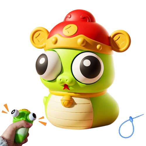 Squishy Squeeze Spielzeug, 2025 Popping Out Eyes Squeeze Toys Stress Relief Niedliches Schlangenspielzeug, Stress Squeeze Spielzeug, Anti Stress Spielzeug Für Erwachsene Stressabbau Spielzeug (B) von GUAHKUN