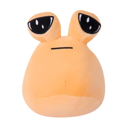 Pou Plüsch, Alien Pou Plüschspielzeug, 22cm My Pet Alien Pou Plüshies Kinder für Geschenk, Pou Kuscheltier Plüschpuppe Emotion Alien Stuffed Plüsch, Cartoon Anime Stofftier für Haus Deko (A) von GUBOOM