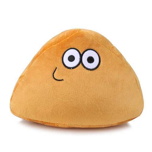 Pou Plüsch, Alien Pou Plüschspielzeug, 22cm My Pet Alien Pou Plüshies Kinder für Geschenk, Pou Kuscheltier Plüschpuppe Emotion Alien Stuffed Plüsch, Cartoon Anime Stofftier für Haus Deko (B) von GUBOOM