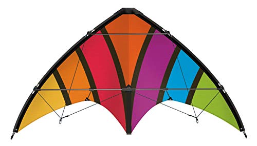 Günther Flugspiele 1088 Sportlenkdrachen Top Loop, ca. 130 x 69 cm, bunt, one size von GÜNTHER FLUGSPIELE