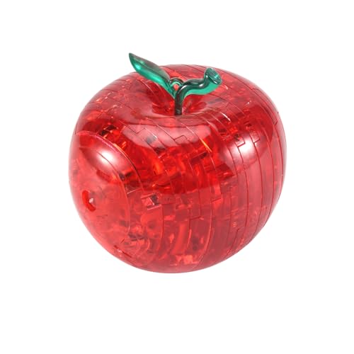 GUIJIALY 3D Crystal Puzzle - rot Apfel von GUIJIALY