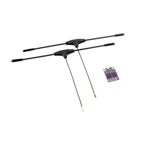 GUIJIALY ES900 DUAL RX ELRS Diversity-EmpfäNger 868 MHz, Integrierter TCXO für RC-Flugzeuge, FPV-Drohnen mit GroßEr Reichweite, DIY-Teile von GUIJIALY