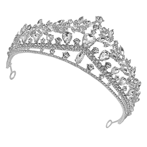 GUIREPTY Brautkrone Brauttiara Hochzeit Strass Haar Hochzeit Braut Tara Mädchen Hochzeit Tiara Strass Brautkrone Brautkrone von GUIREPTY