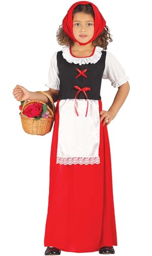 FIESTAS GUIRCA GUIRMA, S.A. Rosalia Bauernkostüm für Mädchen S1-(5/6 Jahre) von FIESTAS GUIRCA