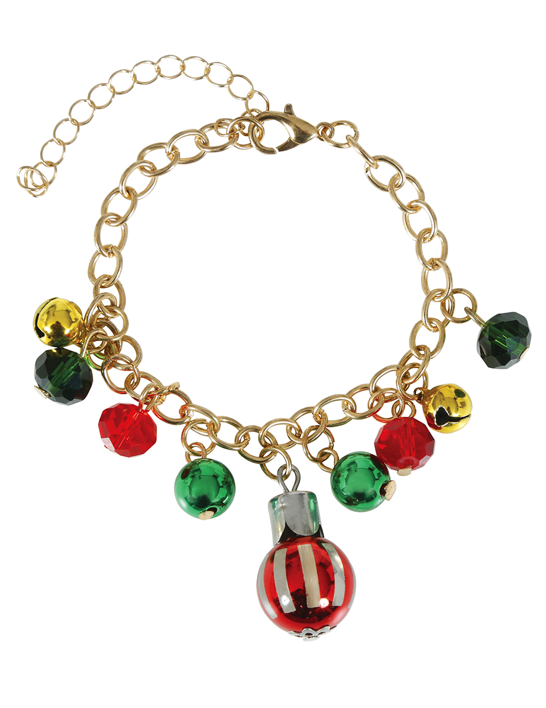 Armband mit Weihnachtskugeln aus Metall Armband mit Weihnachtskugeln aus Metall von GUIRMA