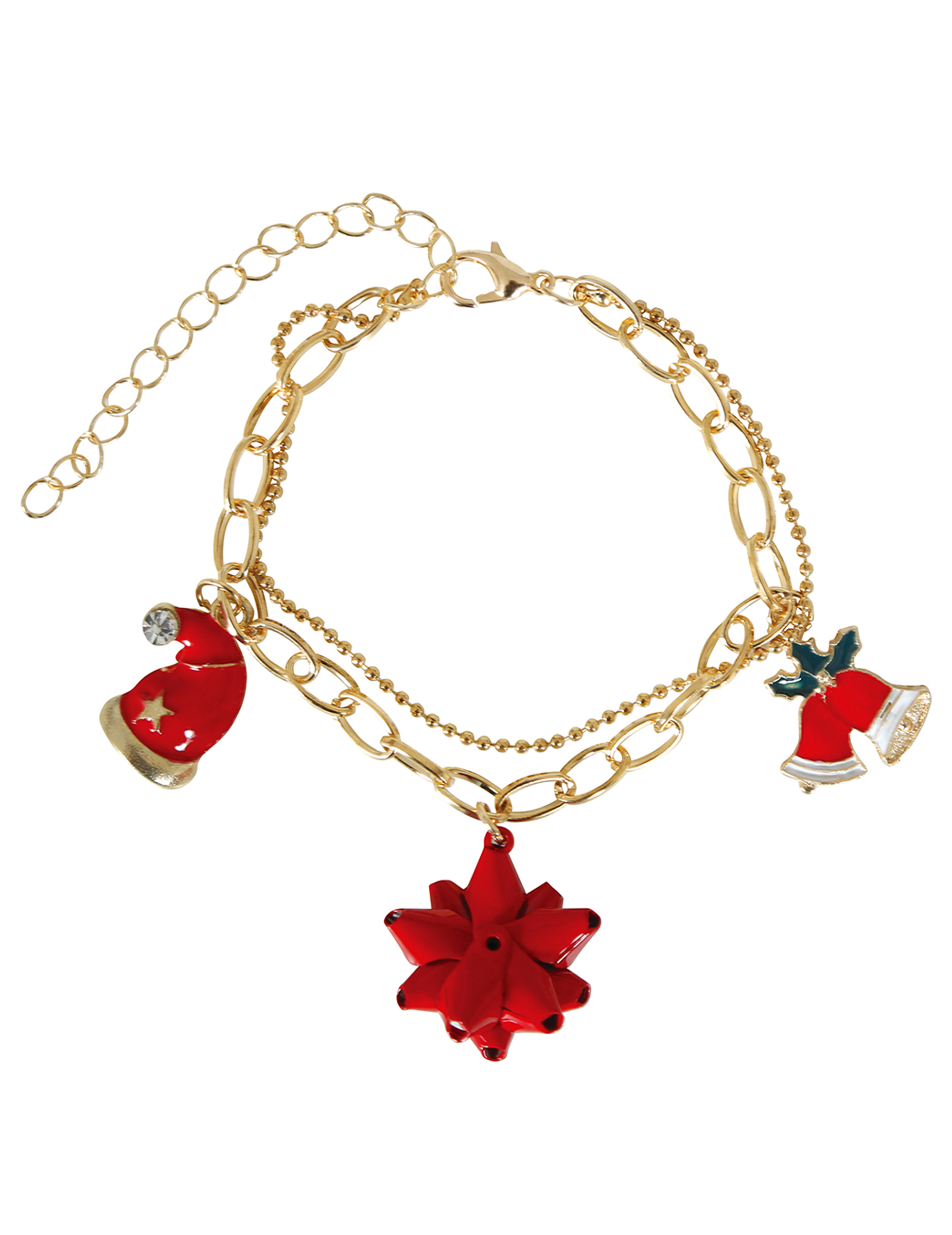 Armband mit Weihnachtsmotiven aus Metall Armband mit Weihnachtsmotiven aus Metall von GUIRMA