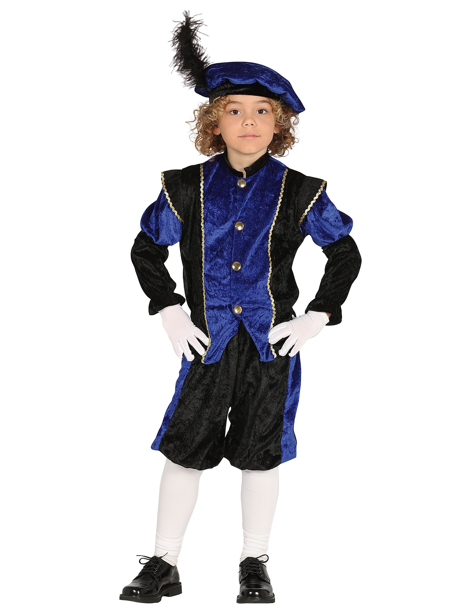Knecht Ruprecht Kostüm für Kinder in blau und schwarz Knecht Ruprecht Kostüm für Kinder in blau und schwarz von GUIRMA