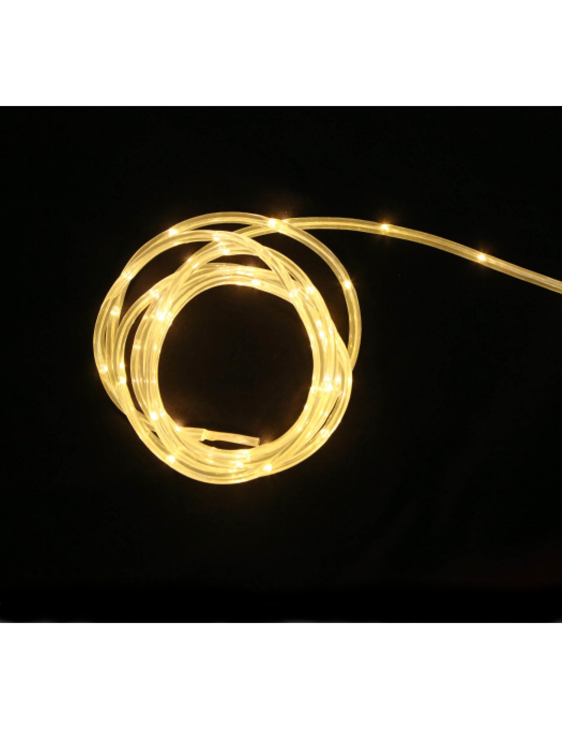 LED-Lichterschlauch weiß 100 LEDs 3 m LED-Lichterschlauch weiß 100 LEDs 3 m von GUIRMA