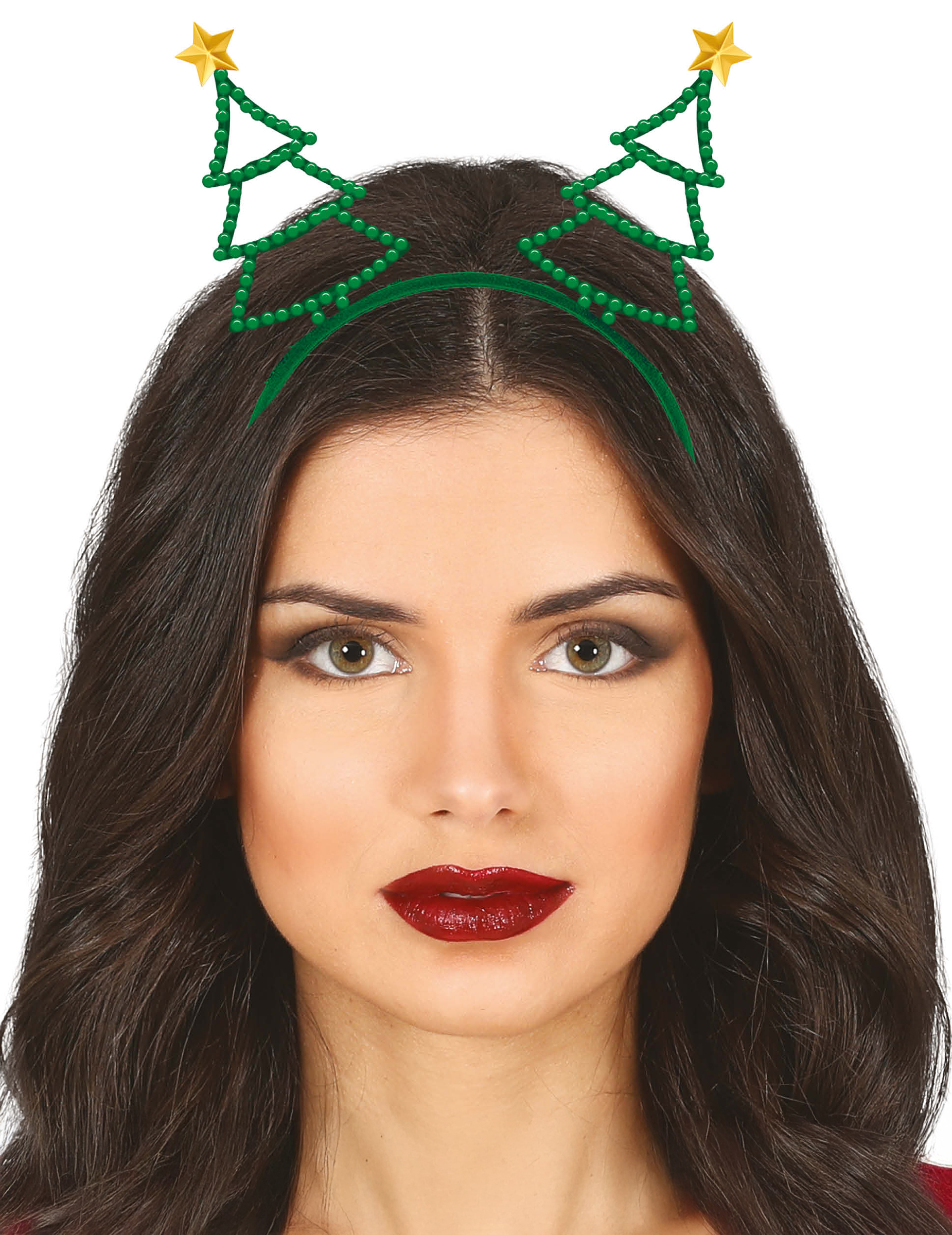 Strass Haarreif mit Weihnachtsbäumen für Erwachsene Strass Haarreif mit Weihnachtsbäumen für Erwachsene von GUIRMA