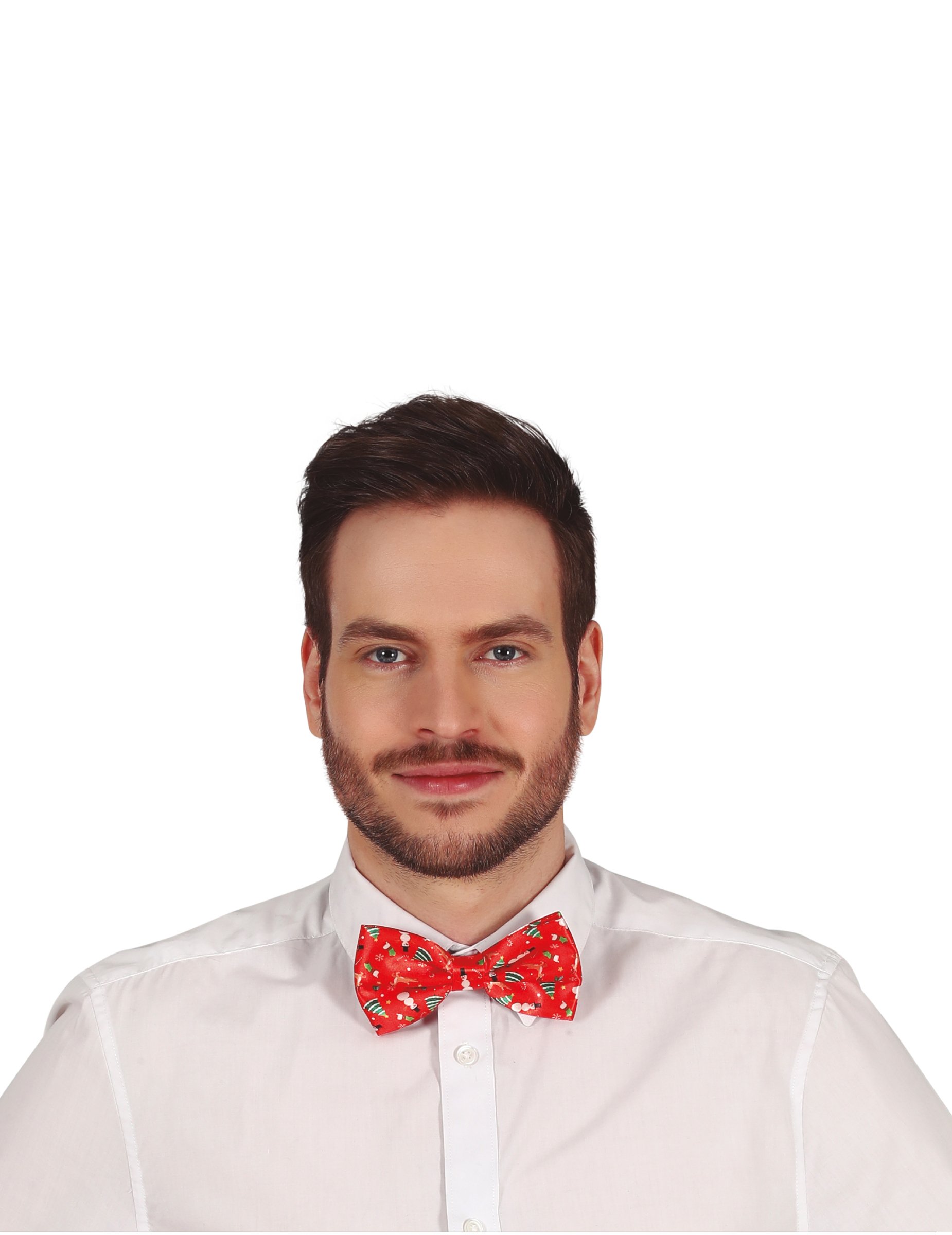 Weihnachtliche Fliege für Erwachsene rot Weihnachtliche Fliege für Erwachsene rot von GUIRMA