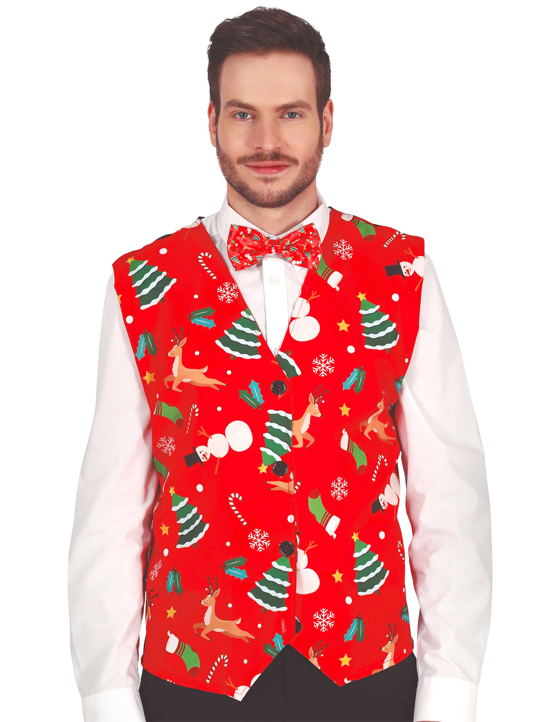 Weihnachtsweste Rot Erwachsene Weihnachtsweste Rot Erwachsene von GUIRMA