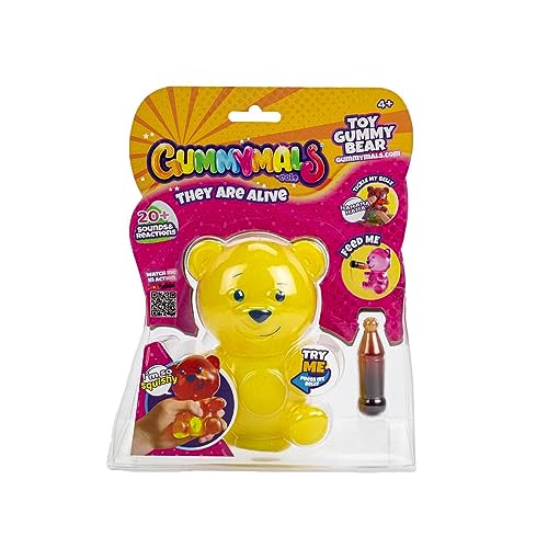 GUMMYMALS 700017673 Bär Gelb Famosa Toy, bunt, Talla única von Famosa