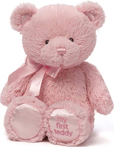 GUND 6055510 Teddybär, rosa, 25 cm von GUND