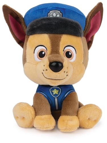 GUND PAW Patrol Chase, 15 cm - Plüschtier in hochwertiger Qualität zur beliebten TV-Serie, ab 1 Jahr empfohlen von GUND