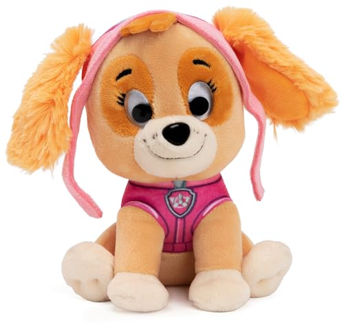 PAW PATROL GUND Skye Plüschtier, 15 cm - hochwertiges Kuscheltier für Fans der beliebten TV-Serie, ab 1 Jahr empfohlen von GUND