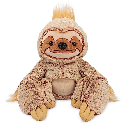 GUND Augie Faultier-Plüsch, Premium-Stofftier ab 1 Jahren, Hellbraun/Kupfer, 38,1 cm von GUND