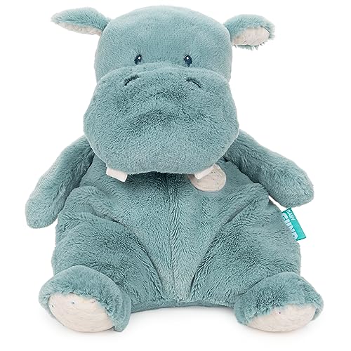 GUND Baby Oh So Snuggly Hippo Großes Plüschtier für Babys und Babys (grün-blau, 31,8 cm) von GUND