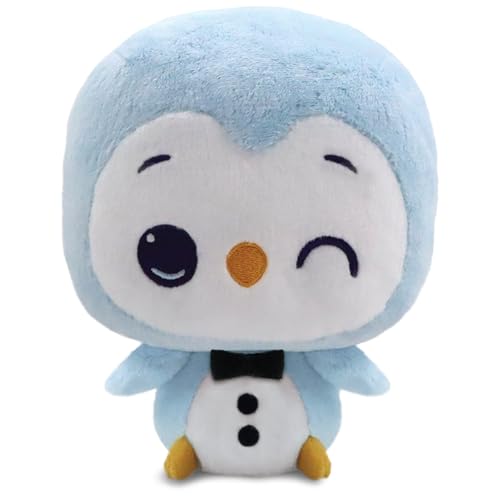 GUND Drops, Webster Waddles, ausdrucksstarkes Urlaubs-Stofftier, weiches Plüschtier, Schneemann-Pinguin, 15,2 cm von GUND