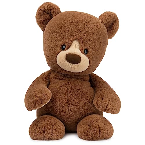 GUND Knox Teddybär, Premium Stofftier ab 1 Jahren, braun/creme, 30,5 cm von GUND